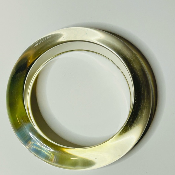 See by Chloe Lucite Bangle Bracelet #E421. Size 8 multicolor Logo - Picture 6 of 10